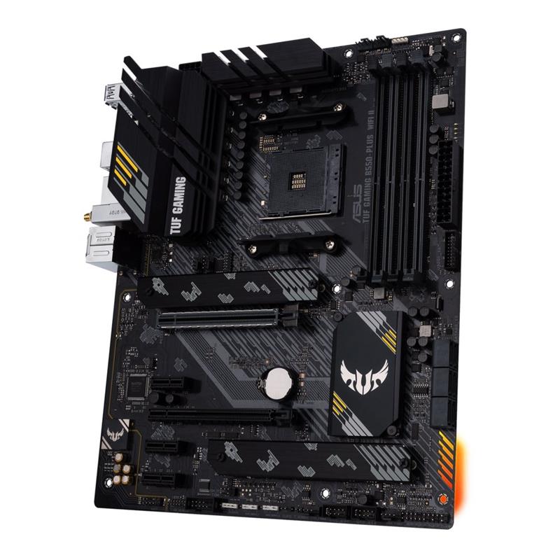 ASUS TUF GAMING B550-PLUS WIFI II AMD B550 Socket AM4 micro ATX