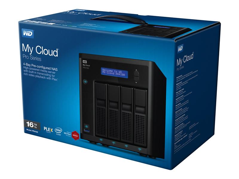 WD My Cloud Pro PR2100 16TB 4Bay NAS
