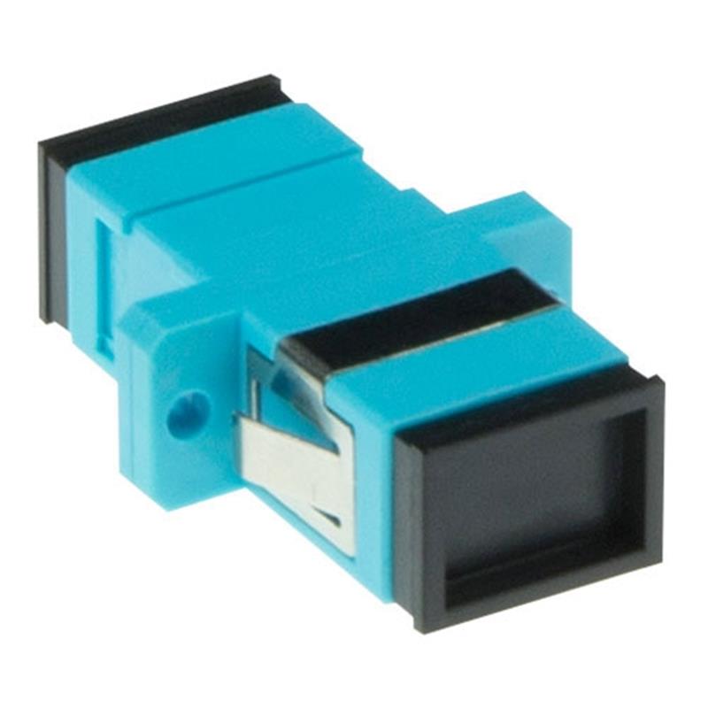 ACT EA2003 glasvezeladapter SC/SC 1 stuk(s) Blauw