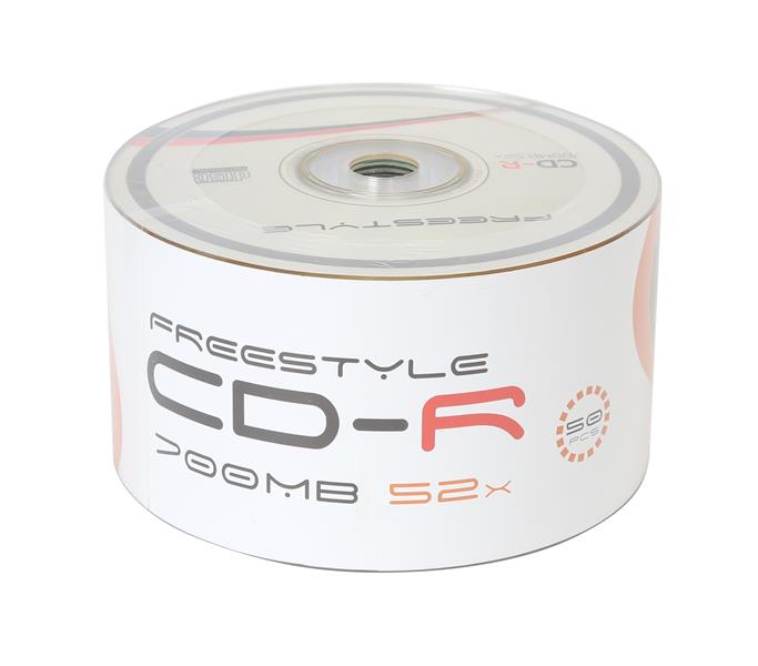 Freestyle CD-R 700MB 52X Spindle 50 stuks