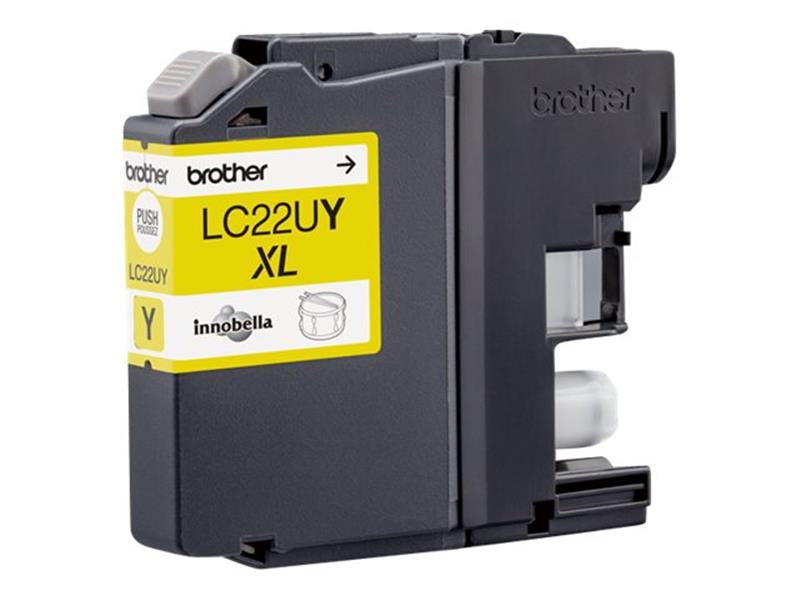 Brother LC-22UY inktcartridge Origineel Geel