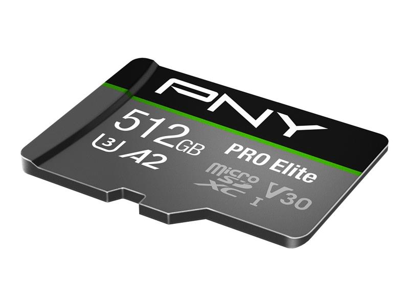 PNY MICRO-SD Card PRO ELITE 512GB