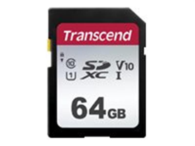 TRANSCEND 64GB UHS-I U3 SD Card TLC