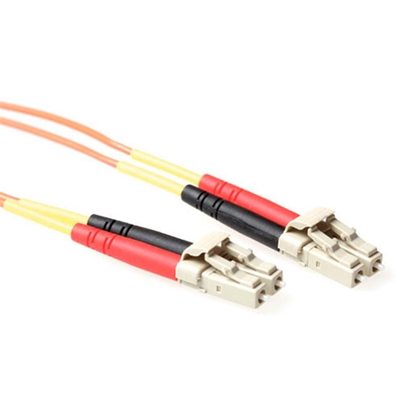 Ewent EL9003 Glasvezel kabel 3 m 2x LC OM1 Oranje