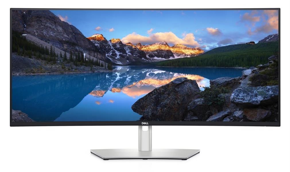 DELL UltraSharp U3821DW 95,2 cm (37.5"") 3840 x 1600 Pixels Wide Quad HD+ LCD Grijs