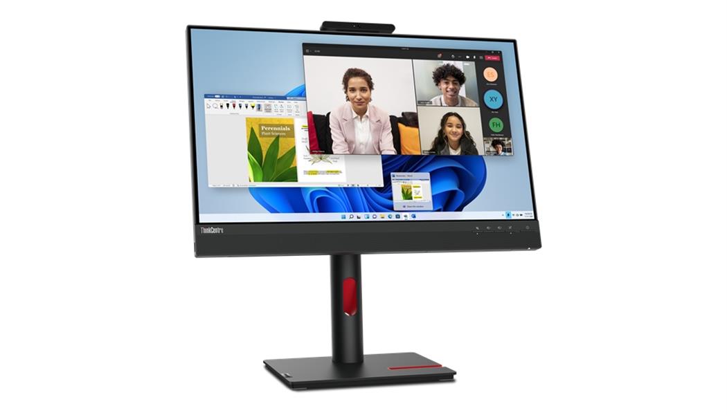 Lenovo ThinkCentre Tiny-In-One 24 LED display 60,5 cm (23.8"") 1920 x 1080 Pixels Full HD Zwart