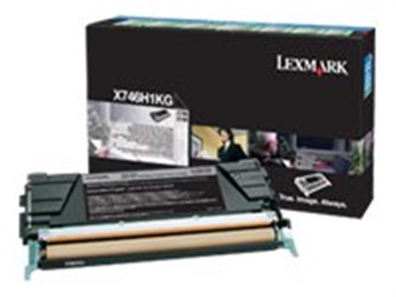 Lexmark X746H1KG tonercartridge Origineel Zwart 1 stuk(s)