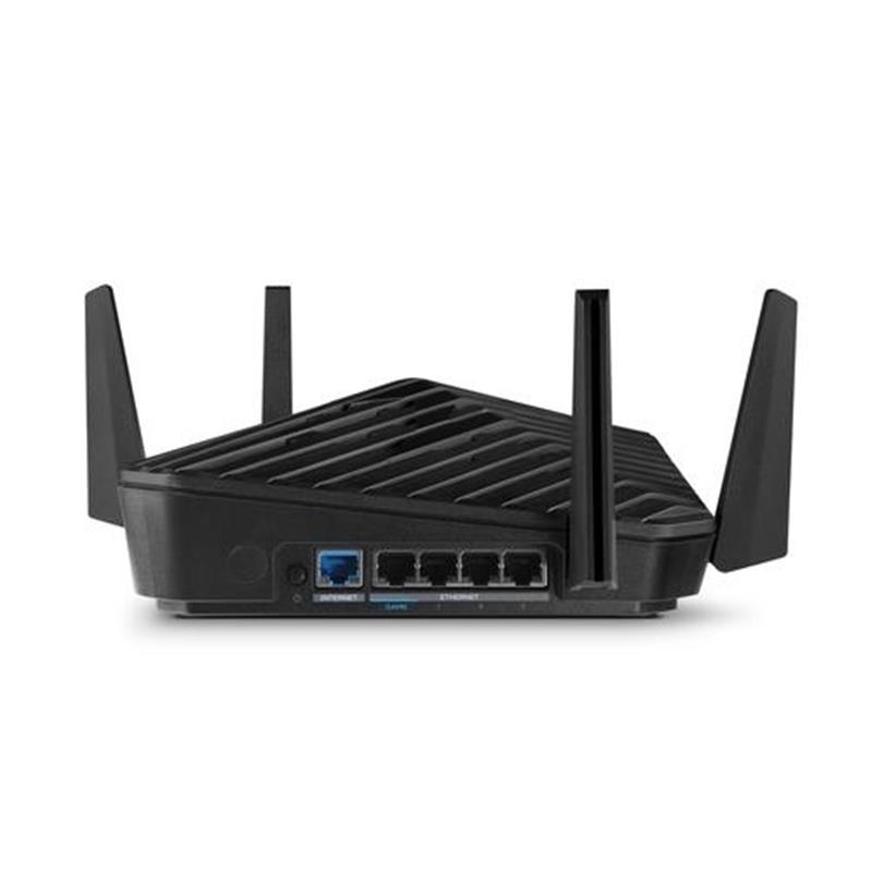 Acer Predator Connect W6 Wi-Fi 6 Router draadloze router Gigabit Ethernet Tri-band (2,4 GHz / 5 GHz / 6 GHz) Zwart