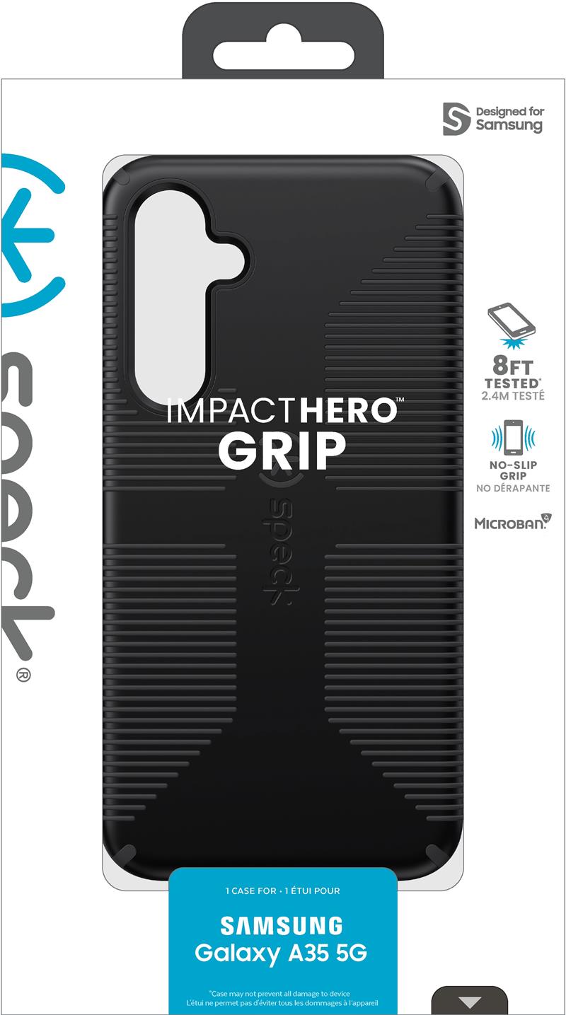 Speck Impact Hero Grip Samsung Galaxy A35 Black