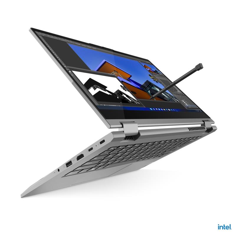 Lenovo ThinkBook 14s Yoga i7-1355U Hybride (2-in-1) 35,6 cm (14"") Touchscreen Full HD Intel® Core™ i7 16 GB DDR4-SDRAM 512 GB SSD Wi-Fi 6 (802.11ax) 