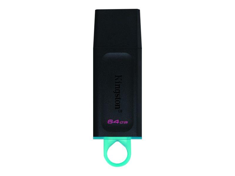 Kingston Technology DataTraveler Exodia USB flash drive 64 GB USB Type-A 3 2 Gen 1 3 1 Gen 1 Zwart