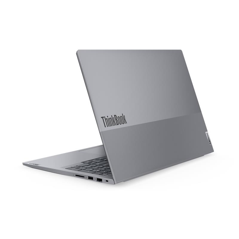 Lenovo ThinkBook 16 Laptop 40,6 cm (16"") WUXGA Intel® Core™ i5 i5-1335U 16 GB DDR5-SDRAM 512 GB SSD Wi-Fi 6 (802.11ax) Windows 11 Pro Grijs