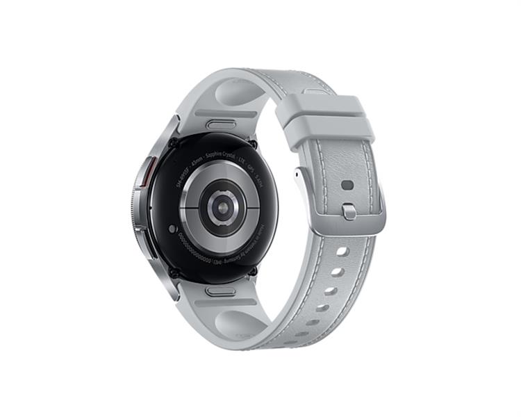 Samsung Galaxy Watch6 Classic SM-R955F 3,3 cm (1.3"") OLED 43 mm Digitaal 432 x 432 Pixels Touchscreen 4G Zilver Wifi GPS