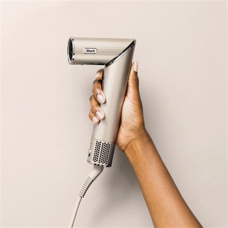 Shark STYLE iQ FlexStyle 5-in-1 Föhn en Multistyler - AirWrap, Diffuser, Concentrator, Volume- en Stijlborstel - Zilver/Goud