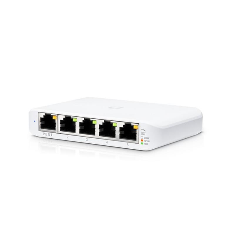 Ubiquiti Networks UniFi Switch Flex Mini 3-pack Managed Gigabit Ethernet 10 100 1000 Power over Ethernet PoE Wit