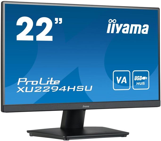 iiyama ProLite XU2294HSU-B2 computer monitor 54,6 cm (21.5"") 1920 x 1080 Pixels Full HD LCD Zwart