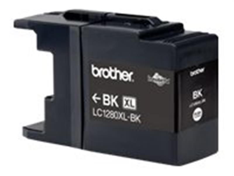 Brother LC-1280XLBKBP inktcartridge Origineel Zwart 1 stuk(s)