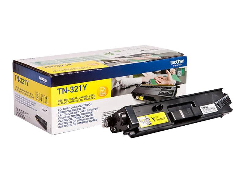 Brother TN-321Y tonercartridge Origineel Geel 1 stuk(s)