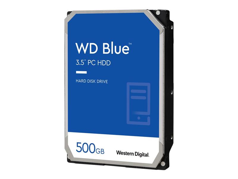 WD HD3.5 SATA3 500GB WD5000AZRZ / 5.4k Blue (Di)