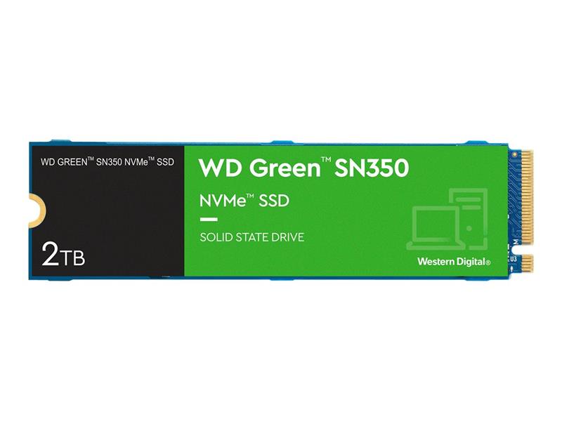 Western Digital SN350 Green SSD 2TB M 2 NVMe QLC 3200 3000 MB s