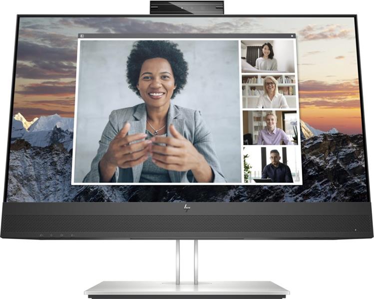 HP E24m G4 60,5 cm (23.8"") 1920 x 1080 Pixels Full HD Zwart, Zilver
