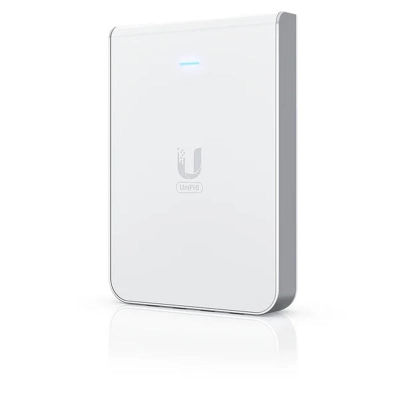 Ubiquiti Access-Point UniFi U6-IW In-Wall 802.11ax (ohne PoE-Adapter) Ohne/without PoE Adapter