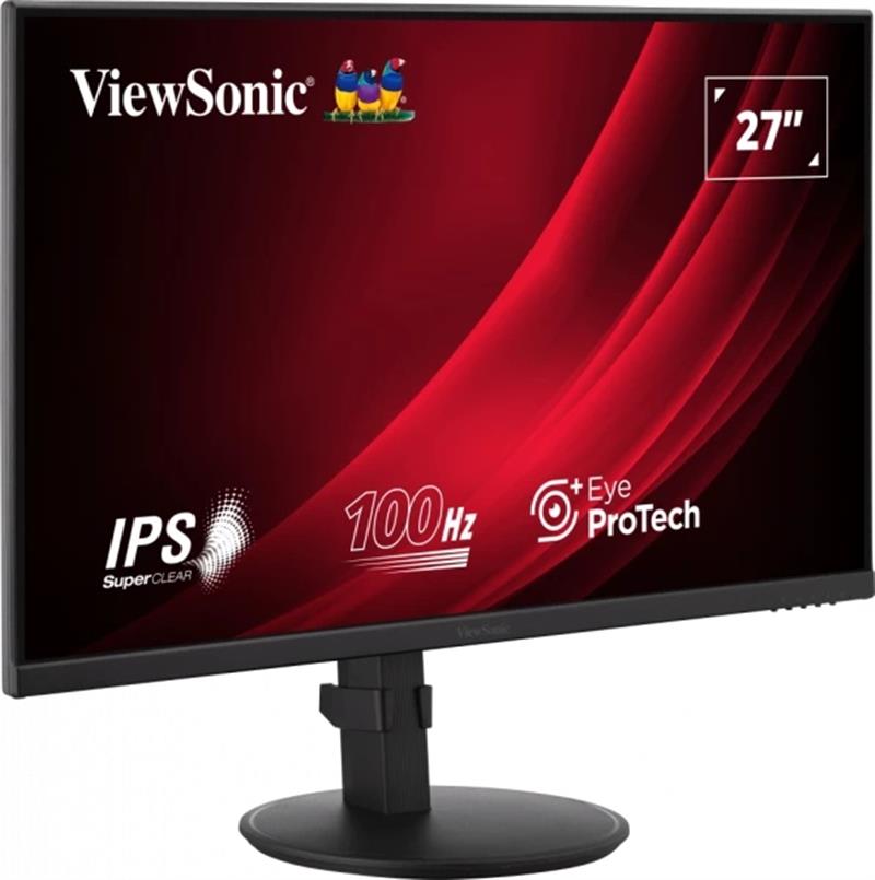 Viewsonic VG2708A-MHD computer monitor 68,6 cm (27"") 1920 x 1080 Pixels Full HD LED Zwart