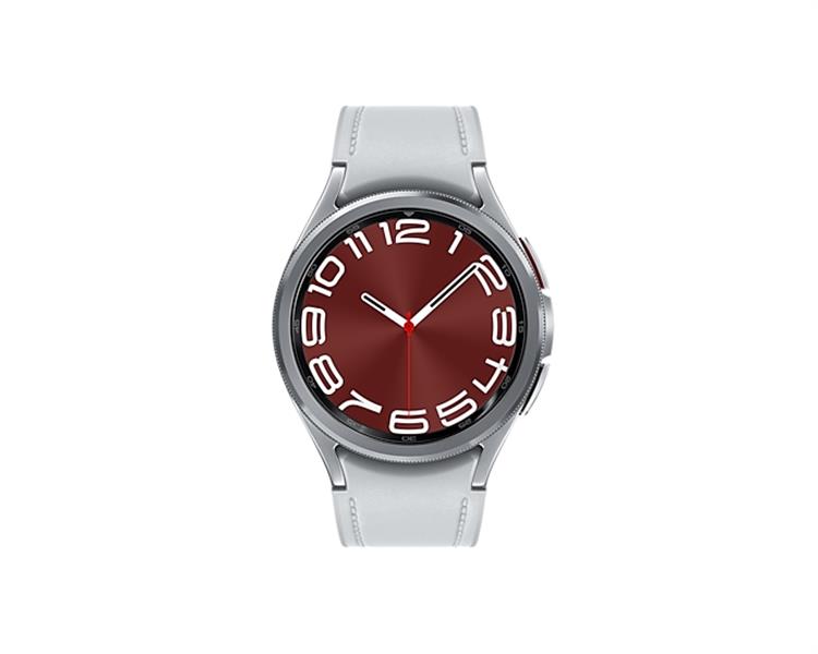 Samsung Galaxy Watch6 Classic SM-R955F 3,3 cm (1.3"") OLED 43 mm Digitaal 432 x 432 Pixels Touchscreen 4G Zilver Wifi GPS