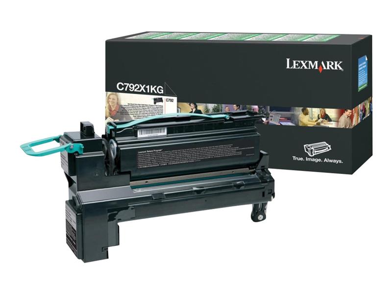 Lexmark C792X1KG tonercartridge Origineel Zwart 1 stuk(s)