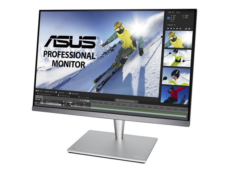 ASUS ProArt PA24AC computer monitor 61,2 cm (24.1"") 1920 x 1200 Pixels WUXGA LED Flat Zilver