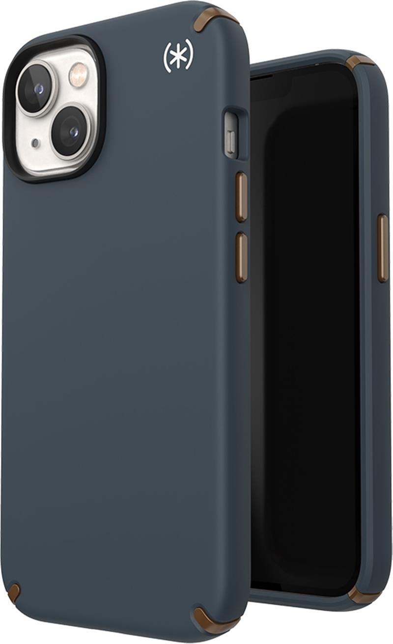 Speck Presidio2 Pro + MS Apple iPhone 14 Charcoal Grey- with Microban