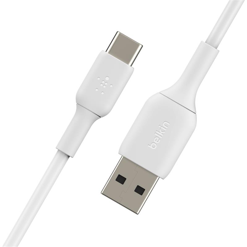 Belkin BoostCharge USB-kabel 1 m USB 2.0 USB A USB C Wit