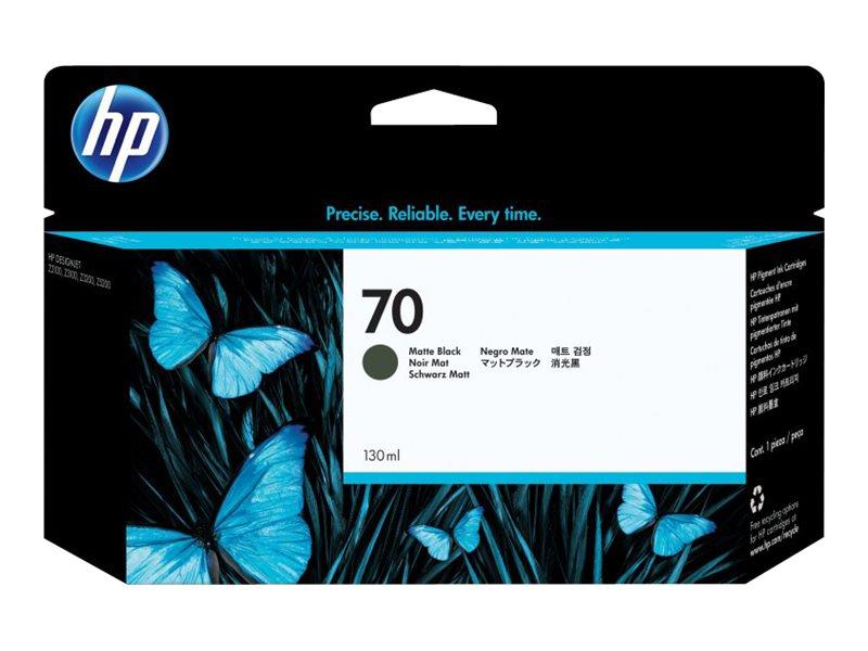 HP 70 Origineel Mat Zwart