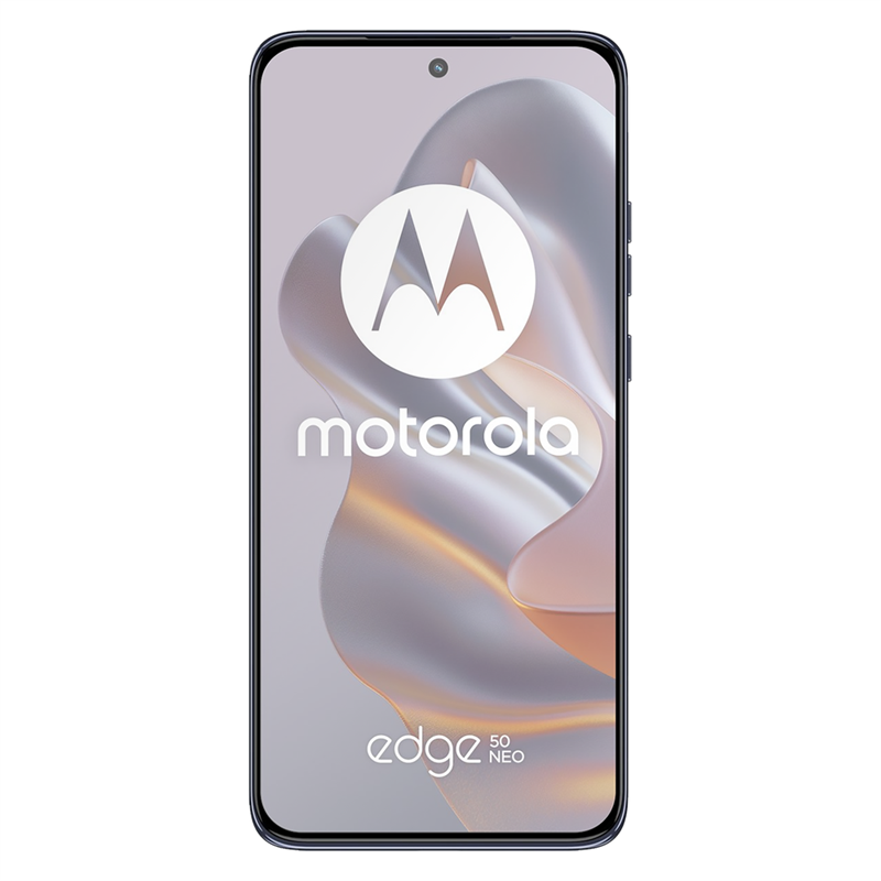 Motorola Edge 50 Neo - Full Cover Screenprotector Tempered Glass - Black
