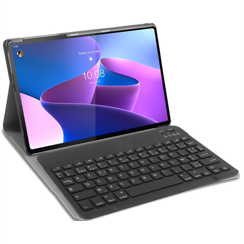 Lenovo Tab P12 Pro - Premium Bluetooth Keyboard Cover Azerty
