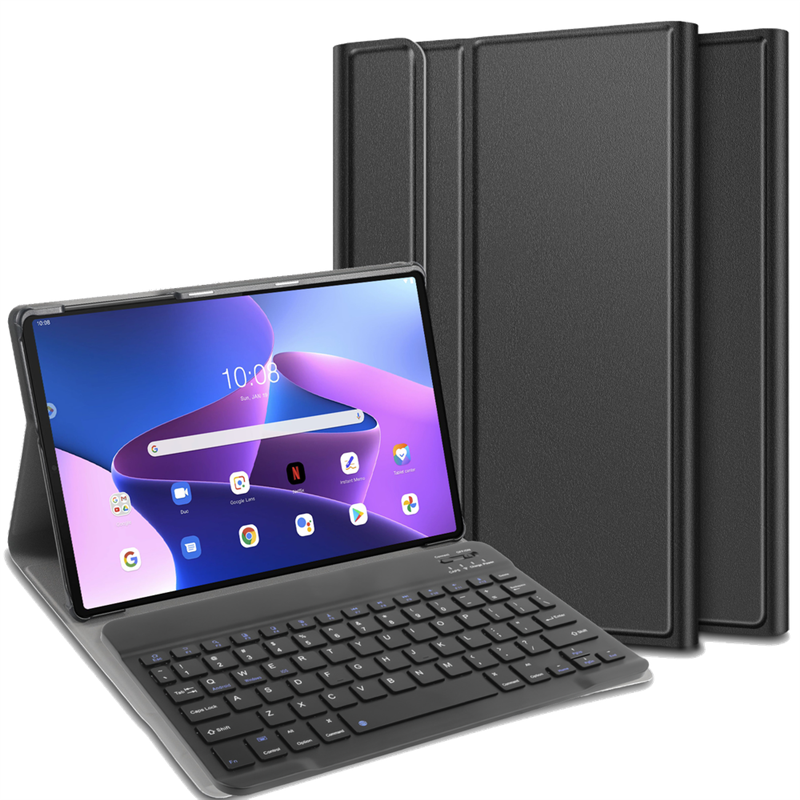Lenovo Tab M10 Plus Gen 3 - Premium Bluetooth Keyboard Cover Qwerty