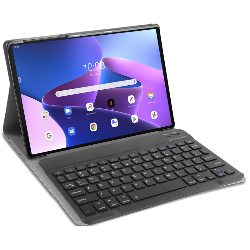 Lenovo Tab M10 Plus Gen 3 - Premium Bluetooth Keyboard Cover Qwerty