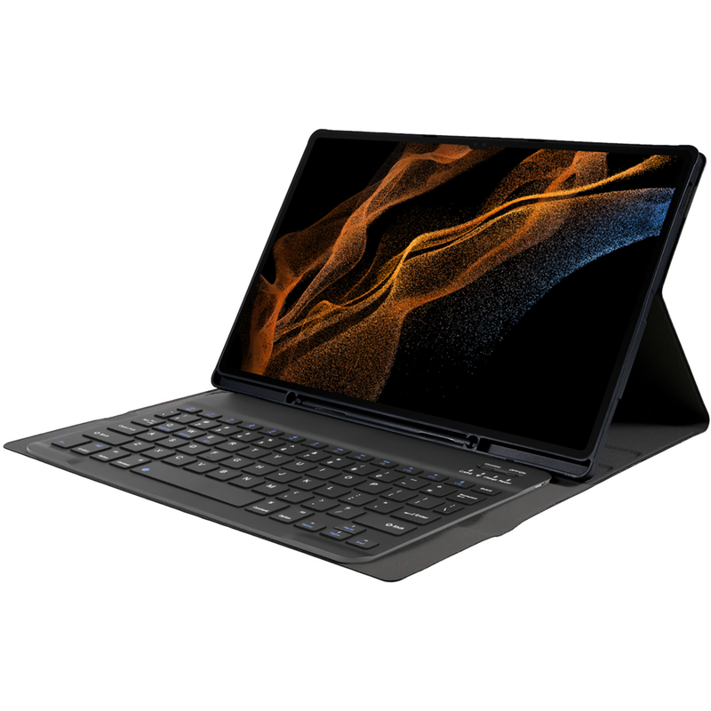Samsung Galaxy Tab S8 Ultra - Premium Bluetooth Keyboard Cover Qwerty