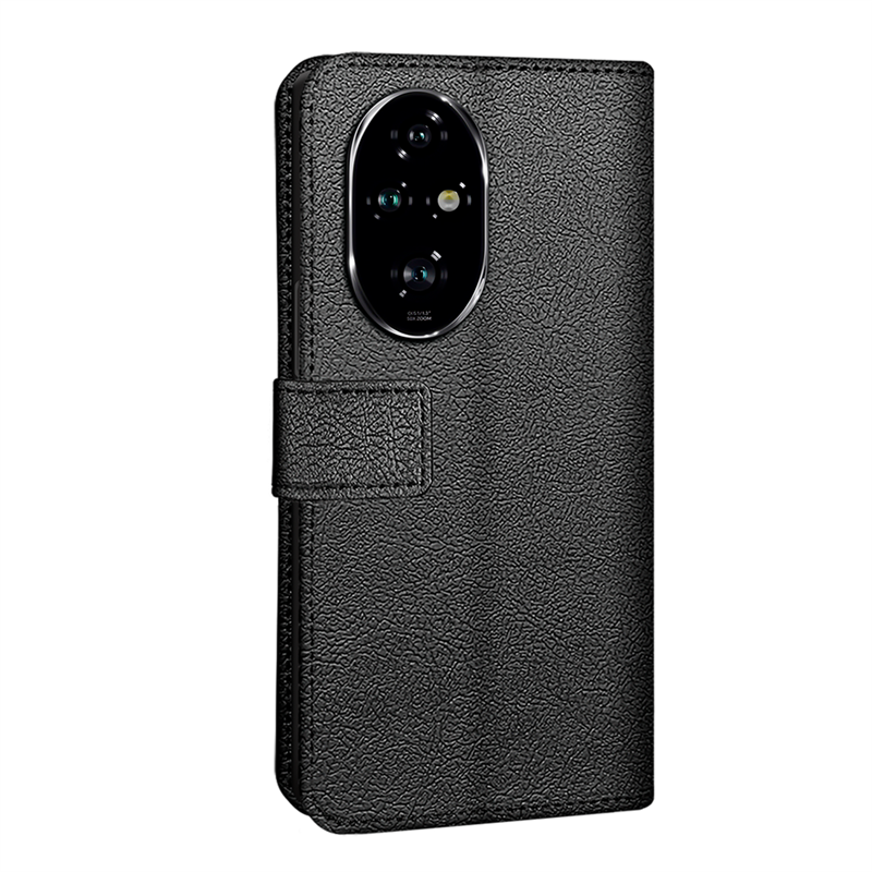 Honor 200 Pro - Classic Wallet Case - Black