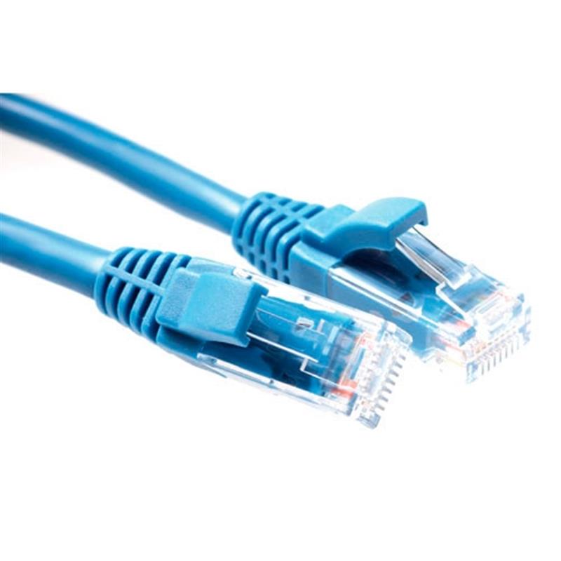 ACT UTP Cat5E 1.5m netwerkkabel Blauw 1,5 m