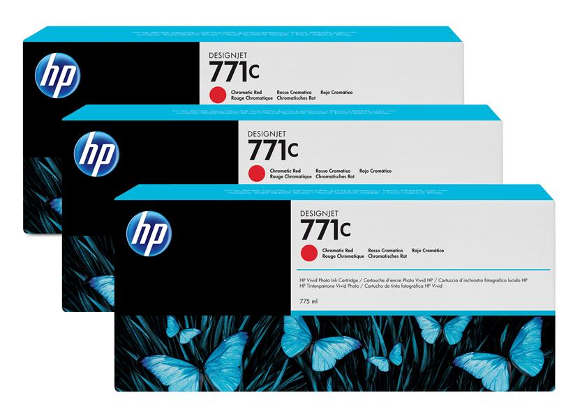 HP 771C Origineel Rood Multipack