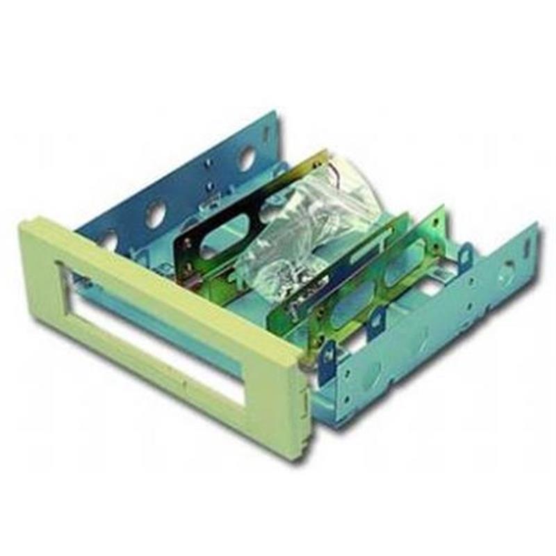 Gembird metal mounting frame for 3 5 hdd to 5 25 bay