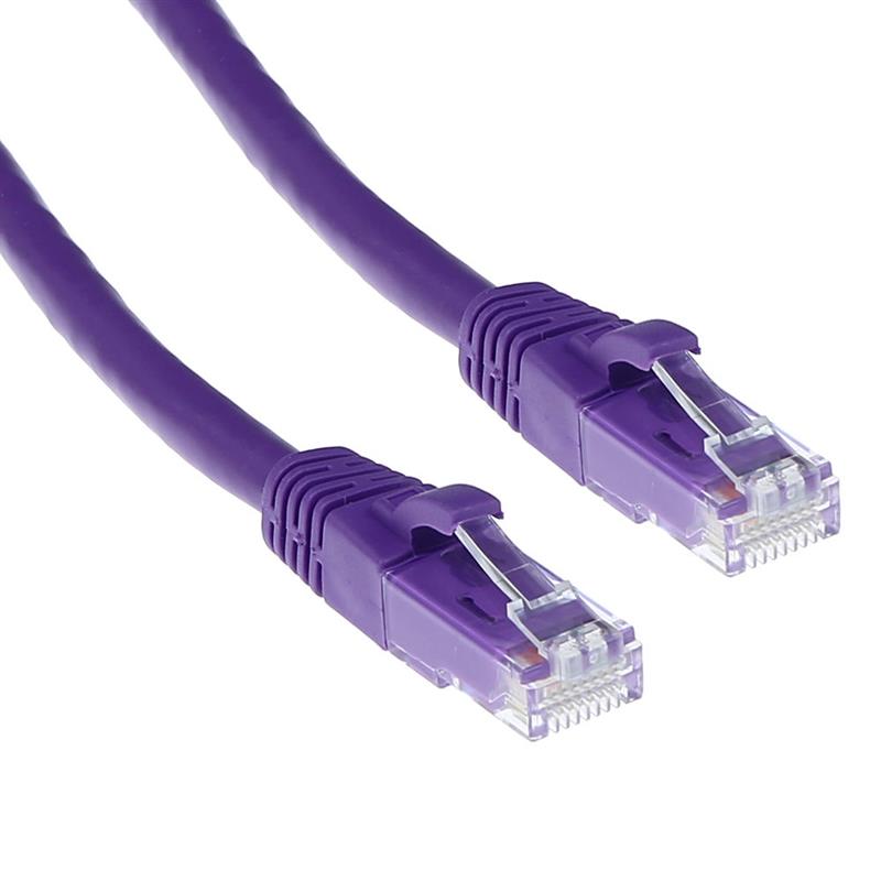 ACT IS1751 netwerkkabel Paars 1,5 m Cat6 U/UTP (UTP)