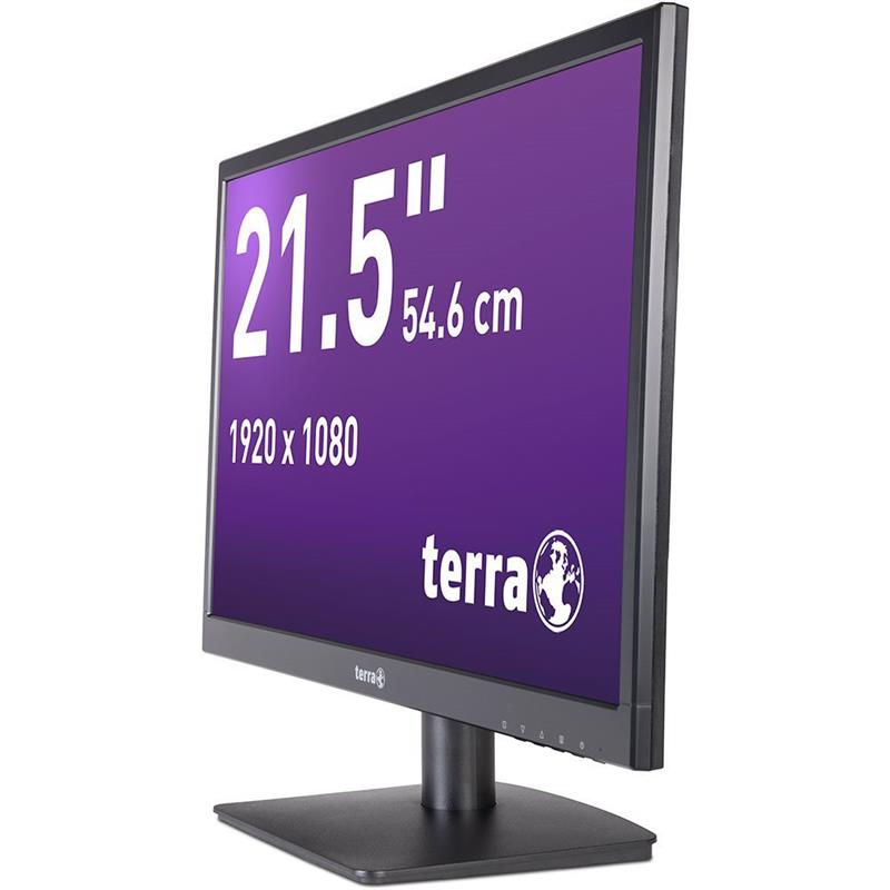 Terra Led Monitor 2226W zwart HDMI Greenline Plus 22 inch