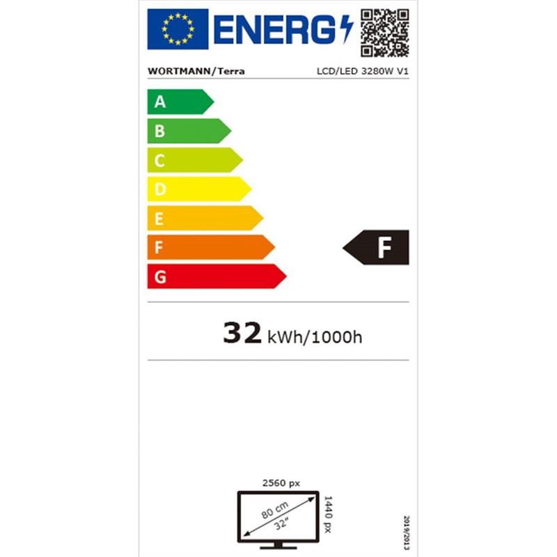 TERRA LCD/LED 3280W V2 silver/white CURVED 2xHDMI/DP