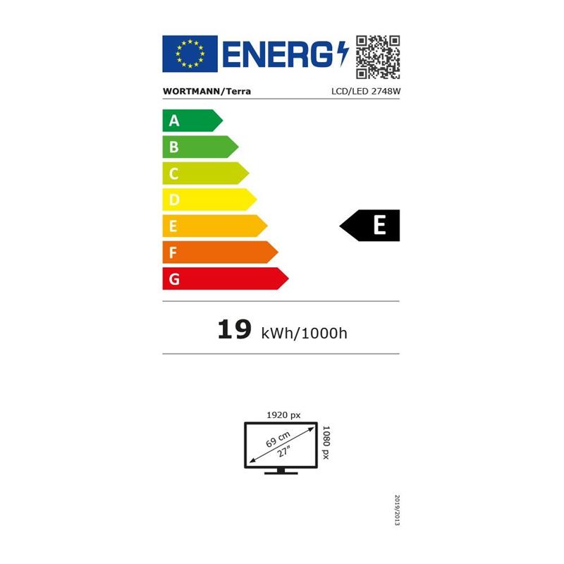 TERRA LED 2748W PV schwarz HDMI GREENLINE PLUS