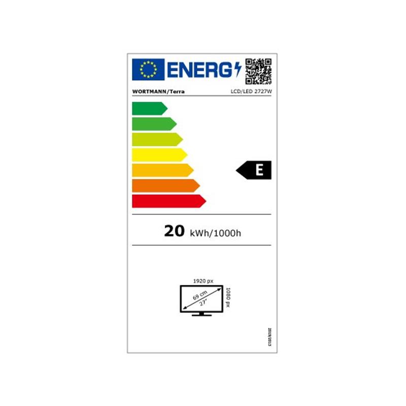 TERRA LCD/LED 2727W black HDMI, DP GREENLINE PLUS