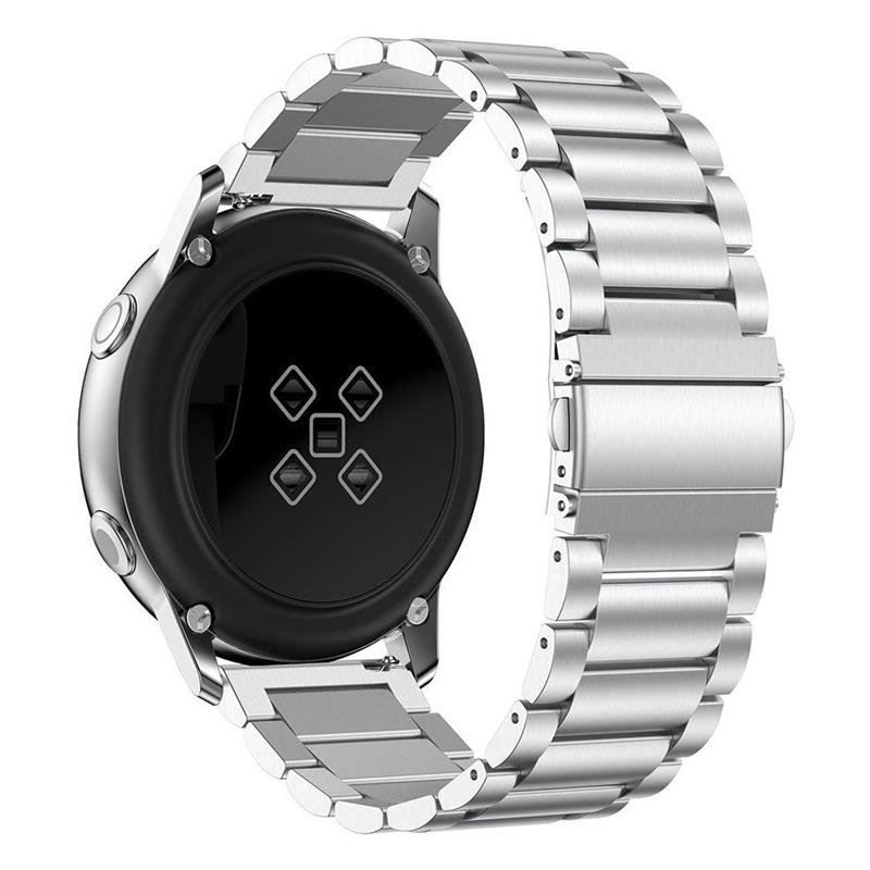 Watch Strap Garmin Vivomove Style 42mm - Metal Steel Band - Silver