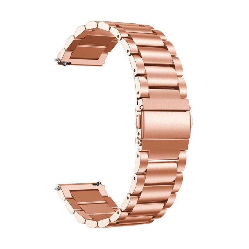 Watch Strap Samsung Galaxy Watch Active 2 Stainless - Metal Steel Band - Rose Gold