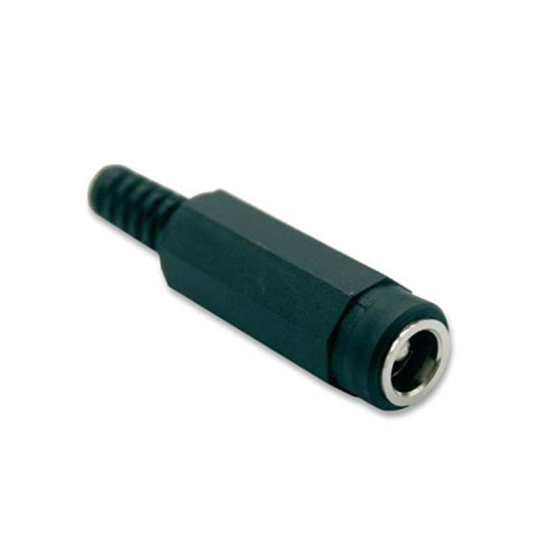 Lumberg DC inline jack contra plug 5 7 x 2 0 mm recht